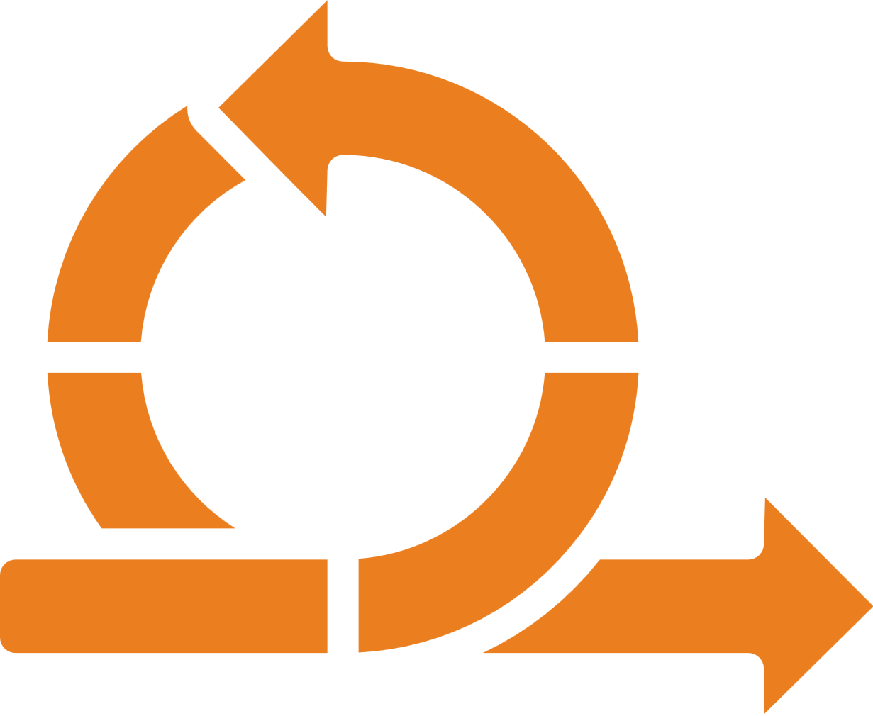 Icon representing technology adoption and digital transformation